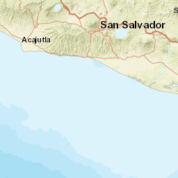 Sonsonate Department Street Map