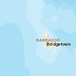Barbados Street Map