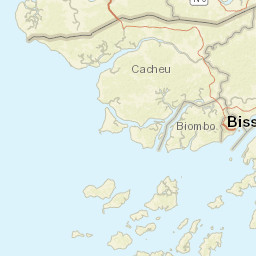 Biombo Region Street Map