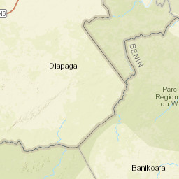 Tapoa Province Street Map