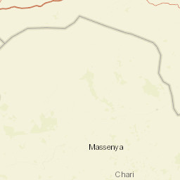 Hadjer-Lamis Street Map