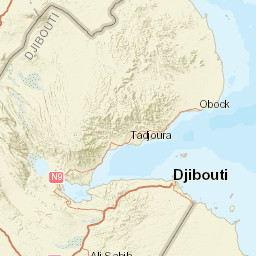 Djibouti Street Map