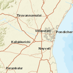 Puducherry Street Map