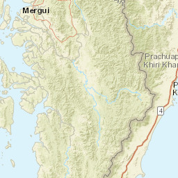 Prachuap Khiri Khan Street Map