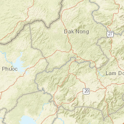 Đắk Nông Street Map