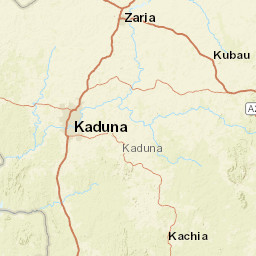 Kaduna Street Map