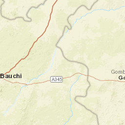 Bauchi Street Map