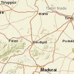 Tamil Nadu Street Map