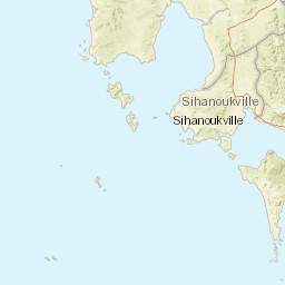 Sihanoukville Street Map