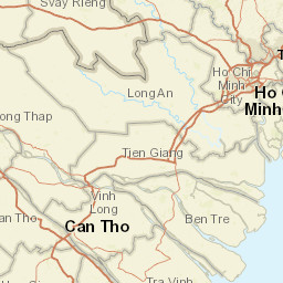 Cần Thơ Street Map