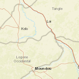 Logone Occidental Street Map