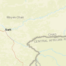 Moyen-Chari Street Map