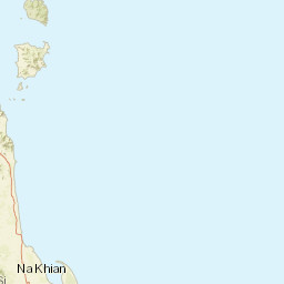 Nakhon Si Thammarat Street Map