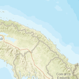 Guna Yala Street Map