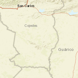 Cojedes Street Map