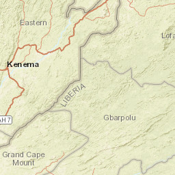 Gbarpolu County Street Map