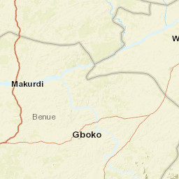 Benue Street Map