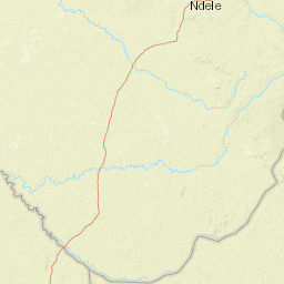 Bamingui-Bangoran Prefecture Street Map