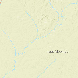 Haute-Kotto Prefecture Street Map