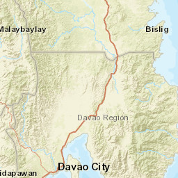 Davao Oriental Street Map