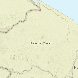 Barima-Waini Street Map