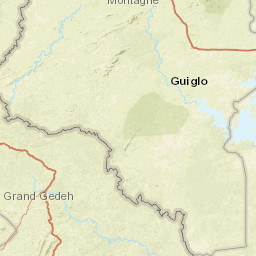 Grand Gedeh County Street Map