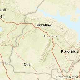 Eastern Region Street Map