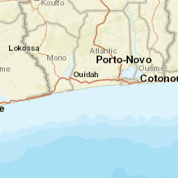 Kouffo Department Street Map