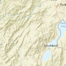 Southern Nations, Nationalities, and Peoples' Region Street Map