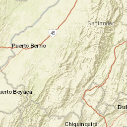 Santander Street Map