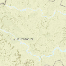 Cuyuni-Mazaruni Street Map