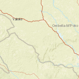 Lobaye Prefecture Street Map