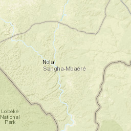 Sangha-Mbaéré Street Map