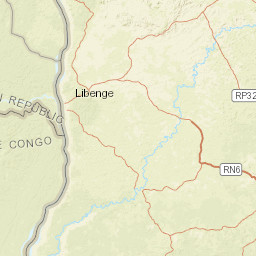 Sud-Ubangi Street Map