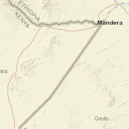 Mandera Street Map