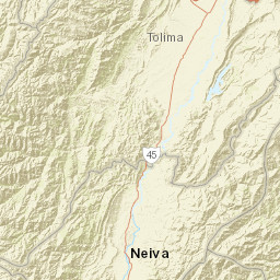 Tolima Street Map