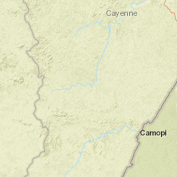 French Guiana Street Map