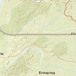 Equatorial Guinea Street Map