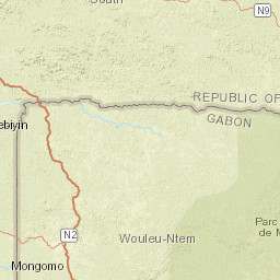 Woleu-Ntem Province Street Map