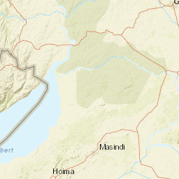 Buliisa District Street Map