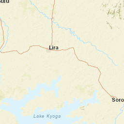 Apac District Street Map