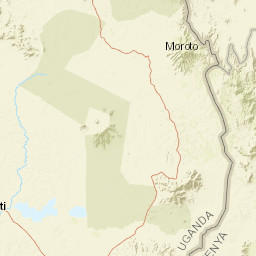 Moroto District Street Map
