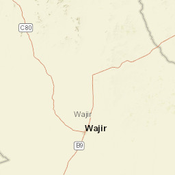 Wajir Street Map