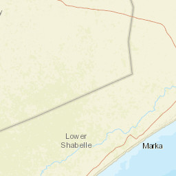 Lower Shebelle Street Map