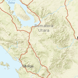 Sumatera Utara Street Map