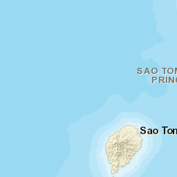 Sao Tome and Principe Street Map