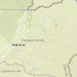 Ogooué-Ivindo Province Street Map