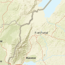 Kabarole District Street Map