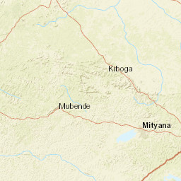 Mityana District Street Map