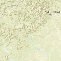 Kalimantan Timur Street Map
